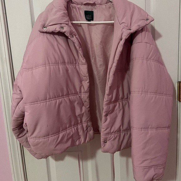 Target Pink Puffer Jacket - Picture 5 of 6